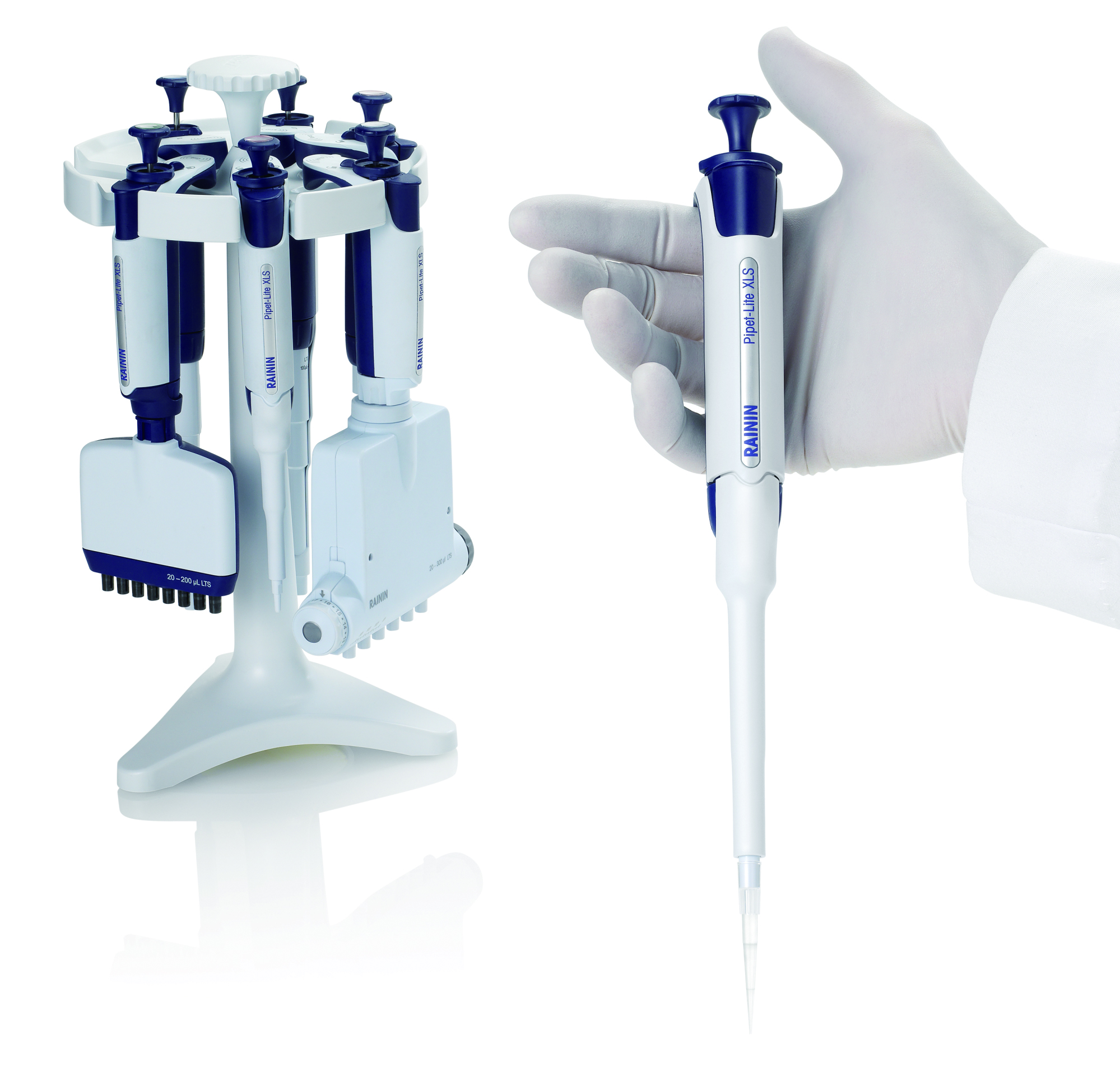 梅特勒托利多 瑞宁 Pipet-Lite XLS+ 单道/多道和间距可调多通道移液枪